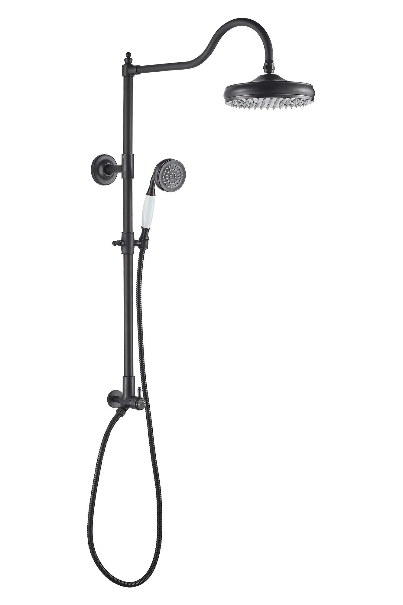 Fennocasa Polaris Vintage Rain Shower System, includes 8